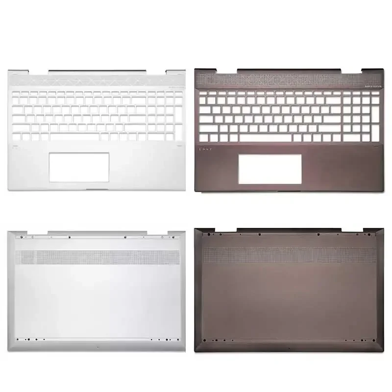 New For HP ENVY X360 15-CN 15-CP 15-AG TPN-W134 Laptop  Palmrest Bottom Base Case Keyboard