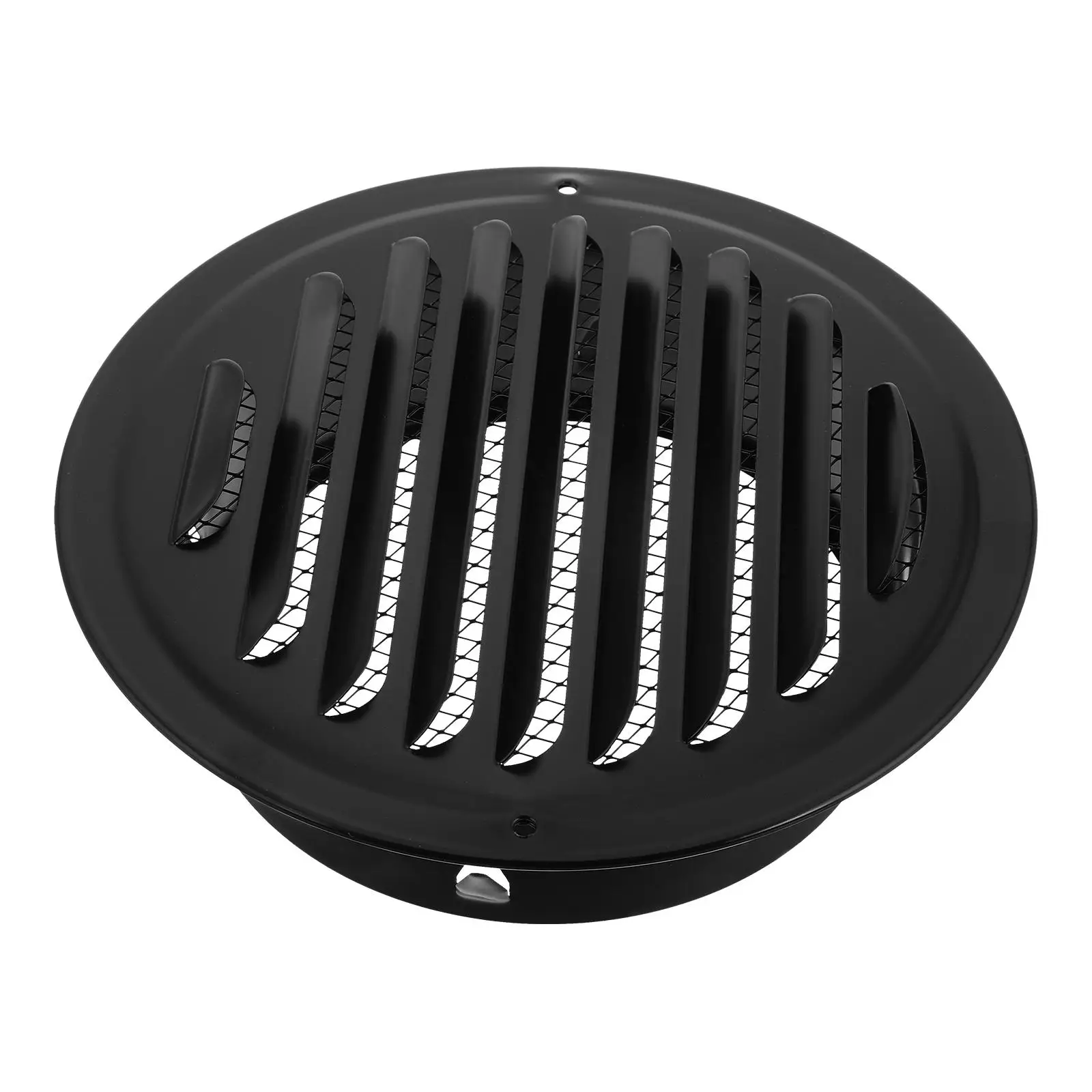

Stainless Steel Hood Cover Flat Head Kitchen Ventilation Grill Duct Outlet Wall Cap Exhaust Fumes Odor Resistant Windproof