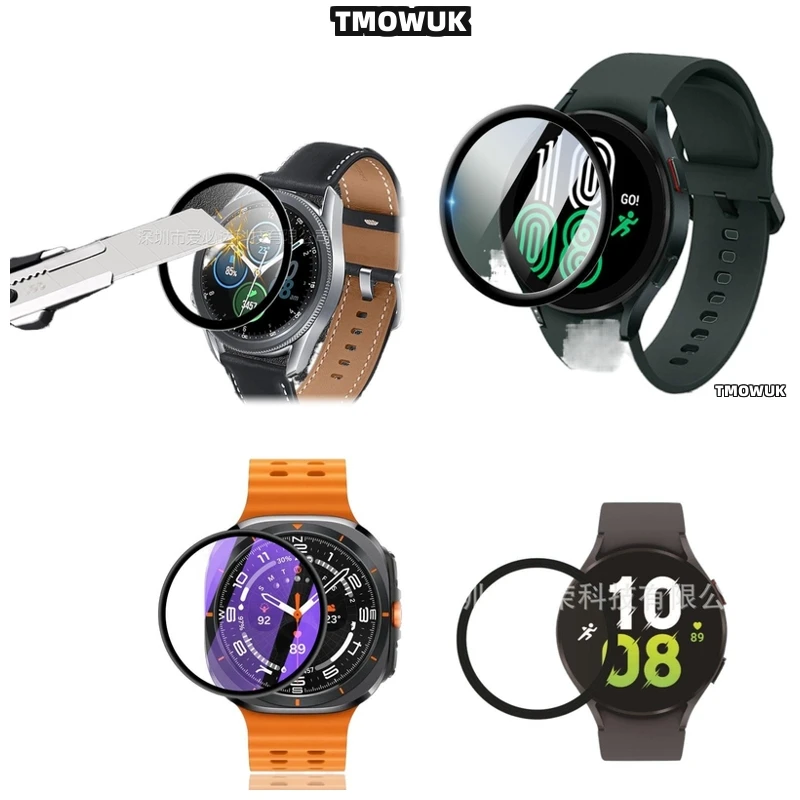 

For Samsung Galaxy Watch 4 5 6 7 Ultra FE PRO Film Protector Curved Soft Full Screen Guard Cover