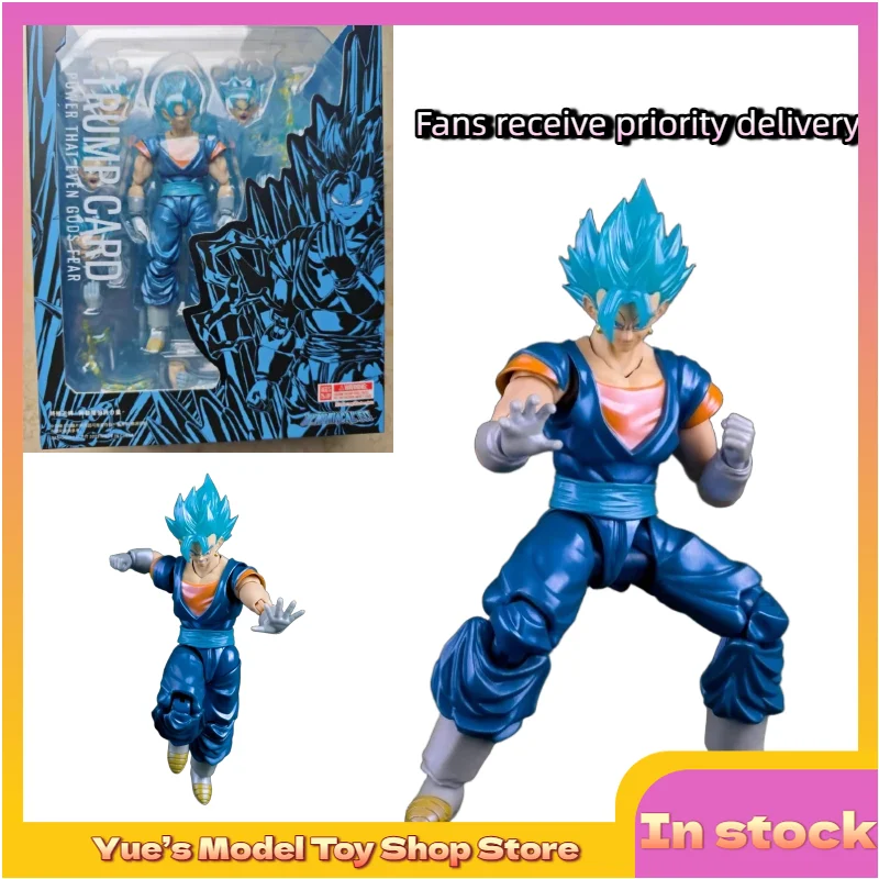 

【In Stock】Demoniacal Fit Dragon Ball Super Saiyan Vegetto Ultimate Ace The Power All Gods Fear Action Figures Anime Model Toy