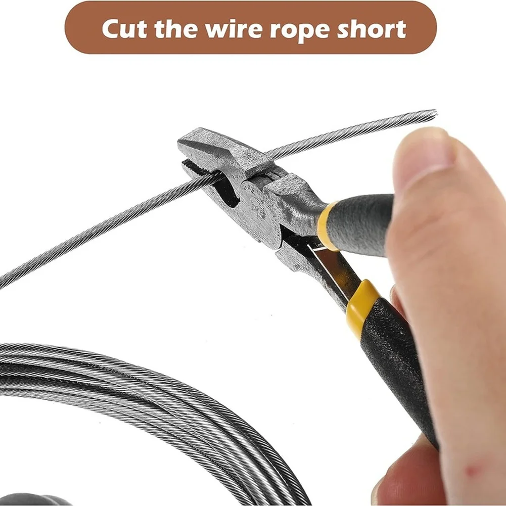 For contemporary Steel Wire Rope Set 5m with 24 Black Clips for Minimalist Curtain Installation in Living Spaces