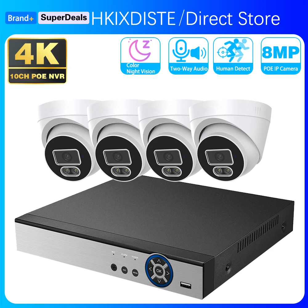 Variant: 10CH NVR 4Camera