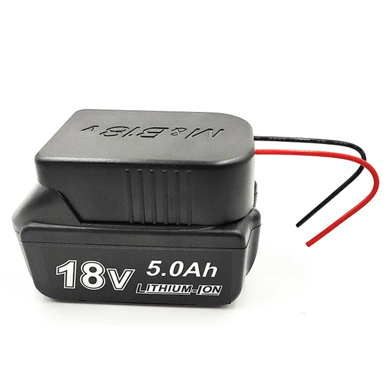 Imagem -02 - Adaptador de Rodas Elétricas para Makita para Bosch 18v Li-ion Bateria Faça Você Mesmo Adaptador de Montagem de Energia Conector Dock com 14awg Fios para Bl1840