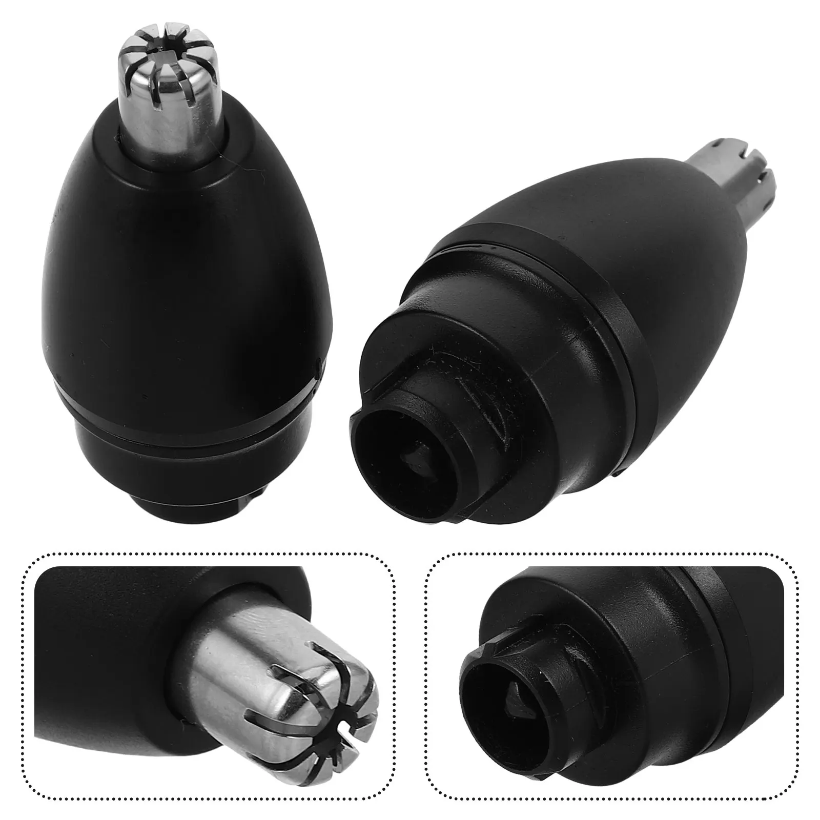 2Pcs Replacement Nose Hair Trimmer Heads Universal Fit Safe Nose Trimmer Cutter Head Spare Parts Grooming Tool