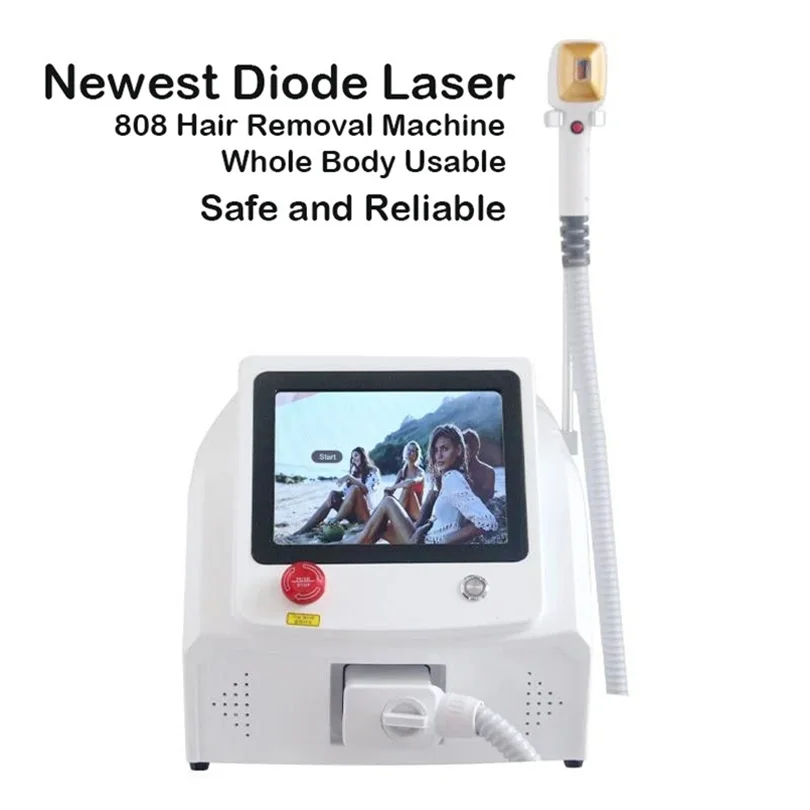 3500W Professional 808nm Diode Laser Hair Removal Machine 3 Wavelength 755 808 1064 Whole Body Laser Epilator