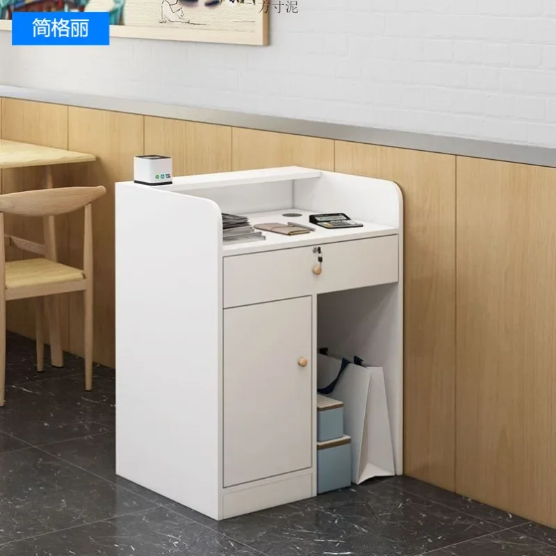 Bar checkout page Simple modern clothing store Counter table Convenience store Beauty salon Shop Small front desk Reception desk