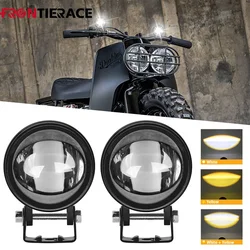 Motorcycle LED Headlights Driving High/Low Len Fog Lamps Led Lighthouse 4x4 Off Road Super Brighter 120W 6000K 12V 24V