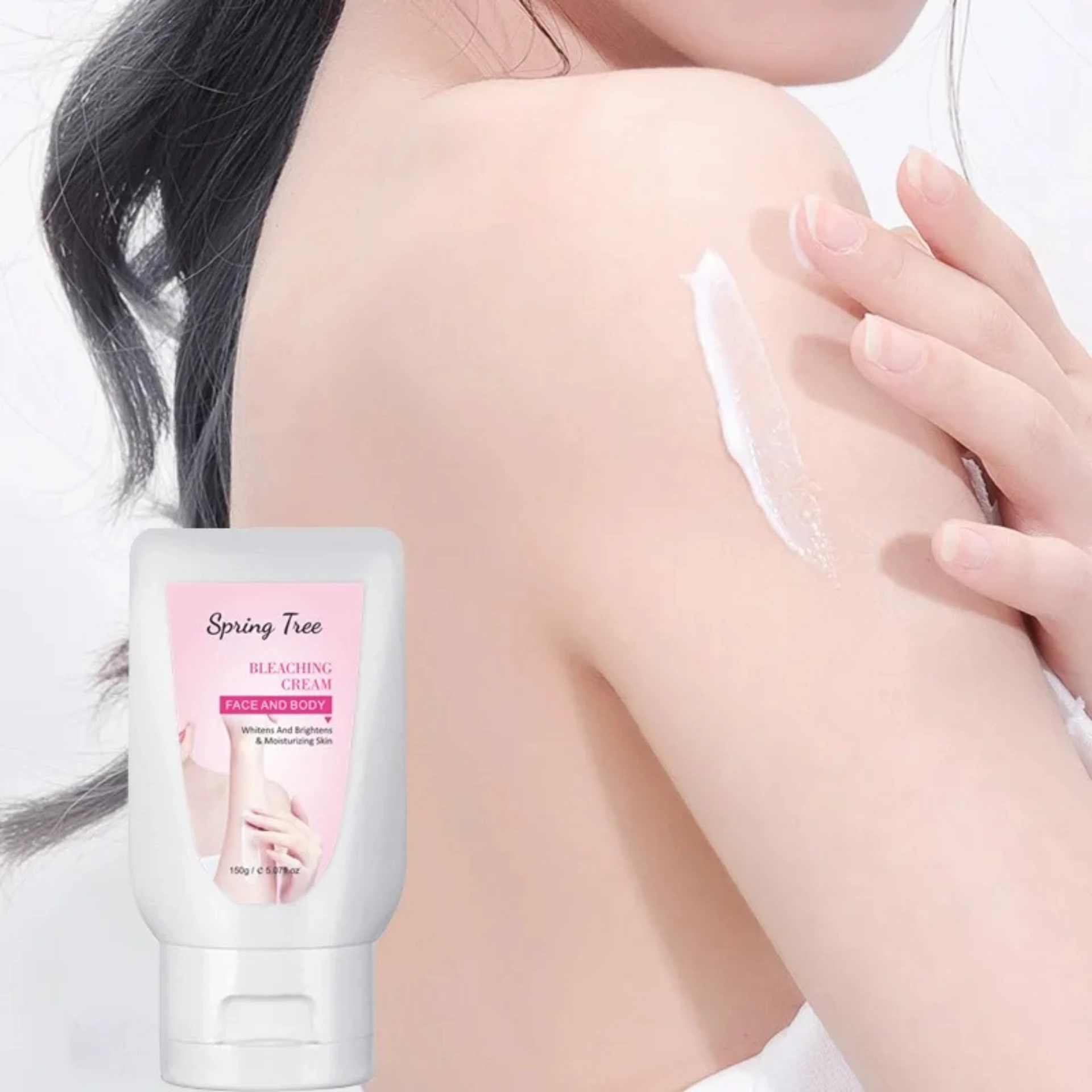 

1pc/3pcs Instant whitening cream a touch of white brightening body lotion elastic brightening skin tone plain cream Skincare