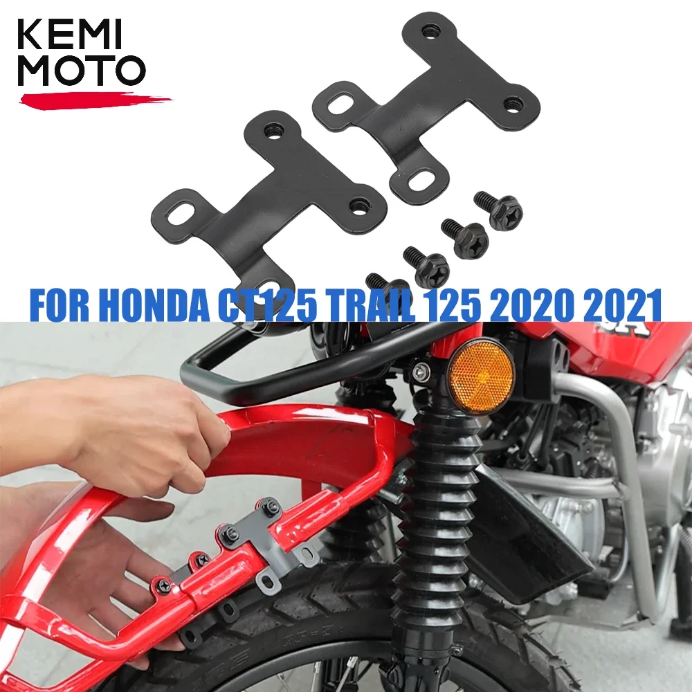 

For Honda CT125 Hunter Cub Trail 125 2020 2021 2022 Front Fender Adapter Lift Kits Motorcycle Accessories Parts KEMiMOTO