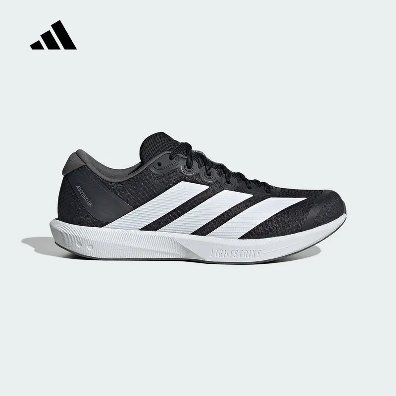 Adidas JP6528 2026 New Men Racing Running Shoes Lightstrike Midsole Twist Resist Plate Breathable Mesh Rubber Outsole Training