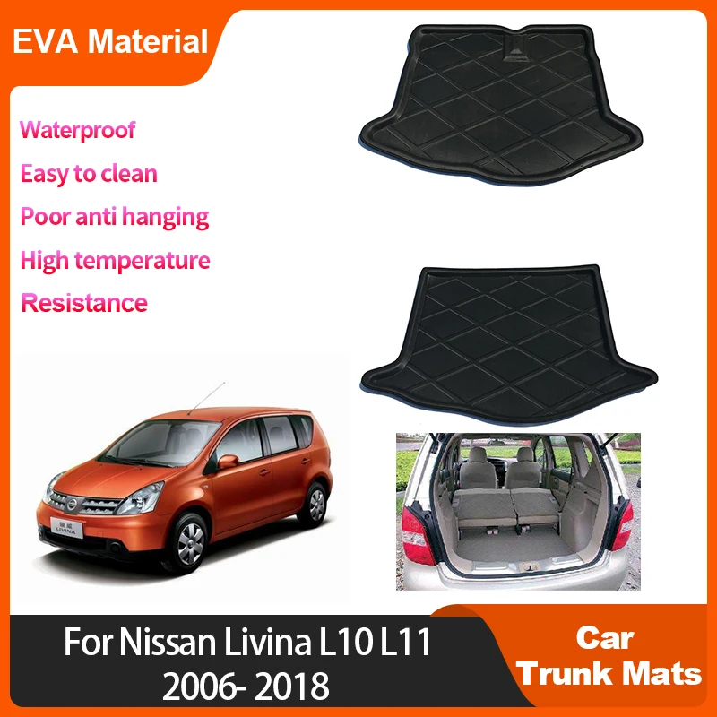 

Trunk Mat For Nissan Livina Geniss L10 L11 2007 2008 2009 2010 2011 2012 2013 2014 2015 2016 2017 2018 Car Accessorie Waterproof