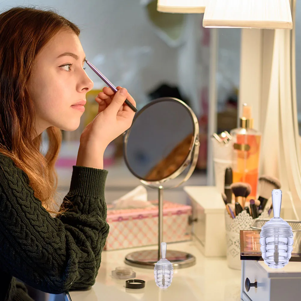 

15Pcs Clear Honeycomb Lipstick Tube Reusable Plastic Lip Gloss Container Transparent DIY Bottle for Travel Sample Use