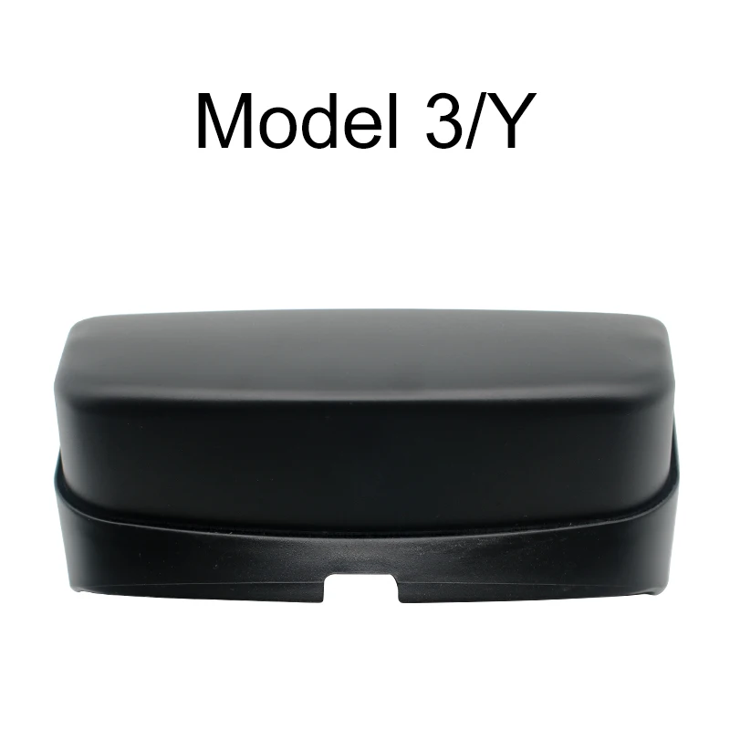 Tesla Model 3 Y Glasses Case Silence Flocked Sunglasses Organizer Storage Box Eyeglasses Holder Tray  2022 2021 Accessories