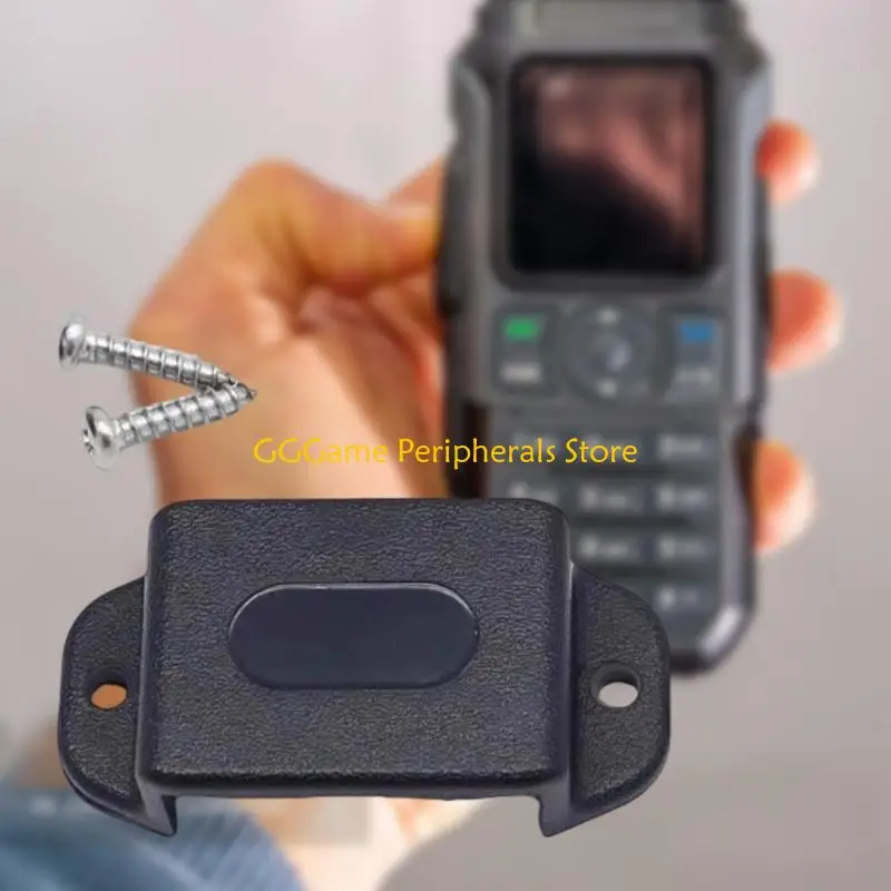 حامل حامل راديو U55B عالمي عالي التحمل في اتجاهين مع ثقوب محفورة مسبقًا وحامل لاصق لأجهزة الراديو CB المحمولة #3