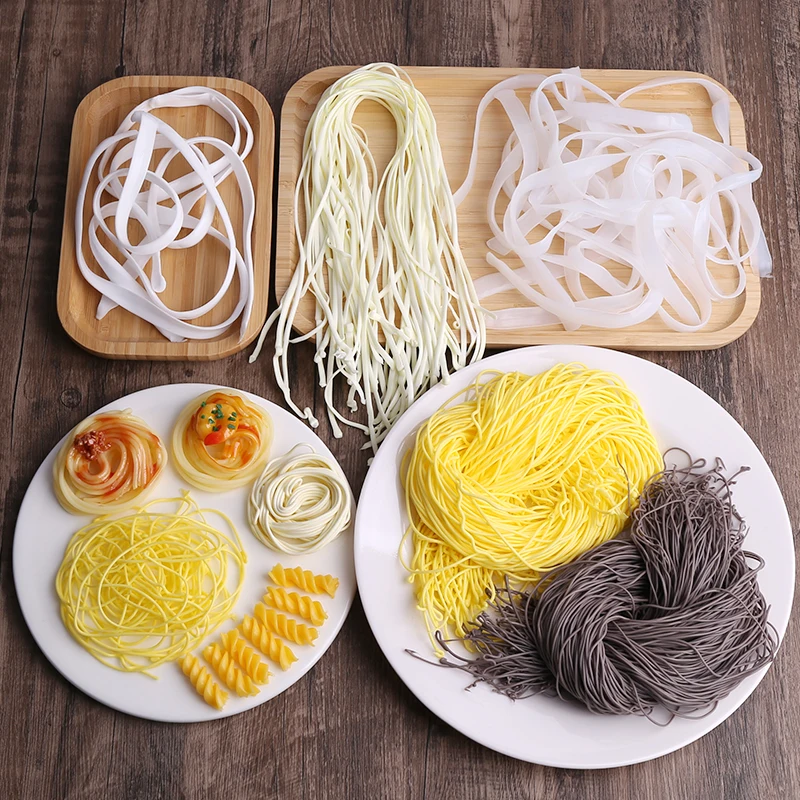 

Simulation Noodles PVC Artificial Noodle Model Fake Food Shop Restaurant Window Display Ornaments Photography Props 50pc/lot