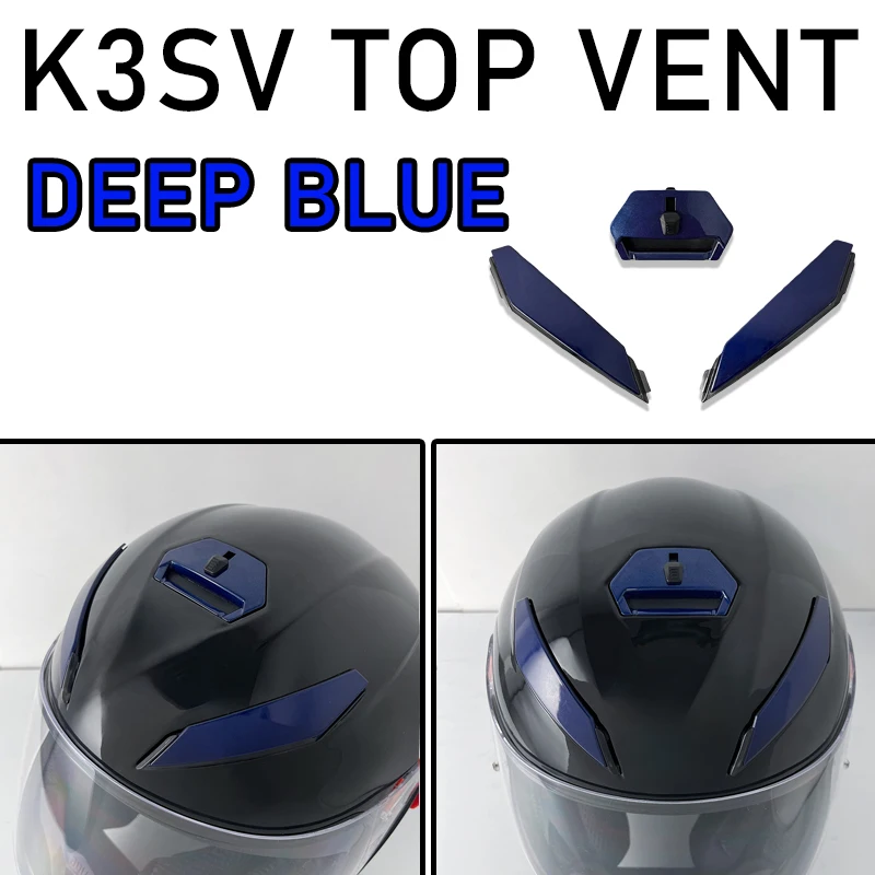 Motorcycle Helmet Top Vent for AGV Helmet K3SV helmet Top Vent