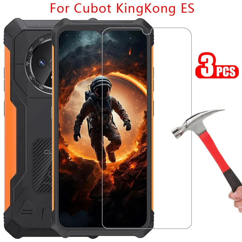 screen protector tempered glass for cubot kingkong es phone case on kingkonges e s se back cover 360 king kong konges escase