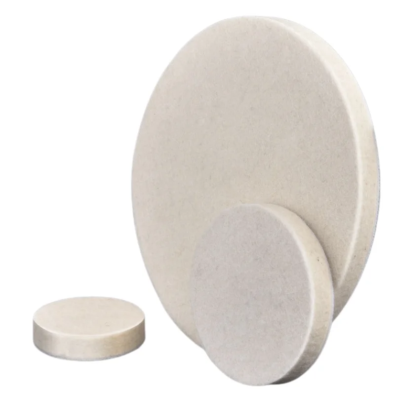 

Polishing Pads Wool Felt Polishing Pad 80mm 100mm 125mm 150mm 180mm 200mm Wheel For Glass Stainless Steel Polish Repair Scratche
