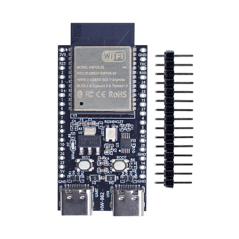 ESP32-C5 Core Board Development Board Dual-Band WiFi 6 & Bluetooth 5 Compatible with ESP32-C5-DevKitC-1 Development Module