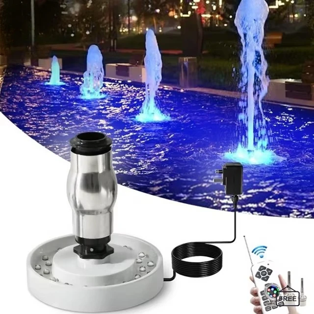 High quality European ice nozzle Music fountain Latest design Outdoor garden Digital sand and gravel fountain Beer foam nozzle