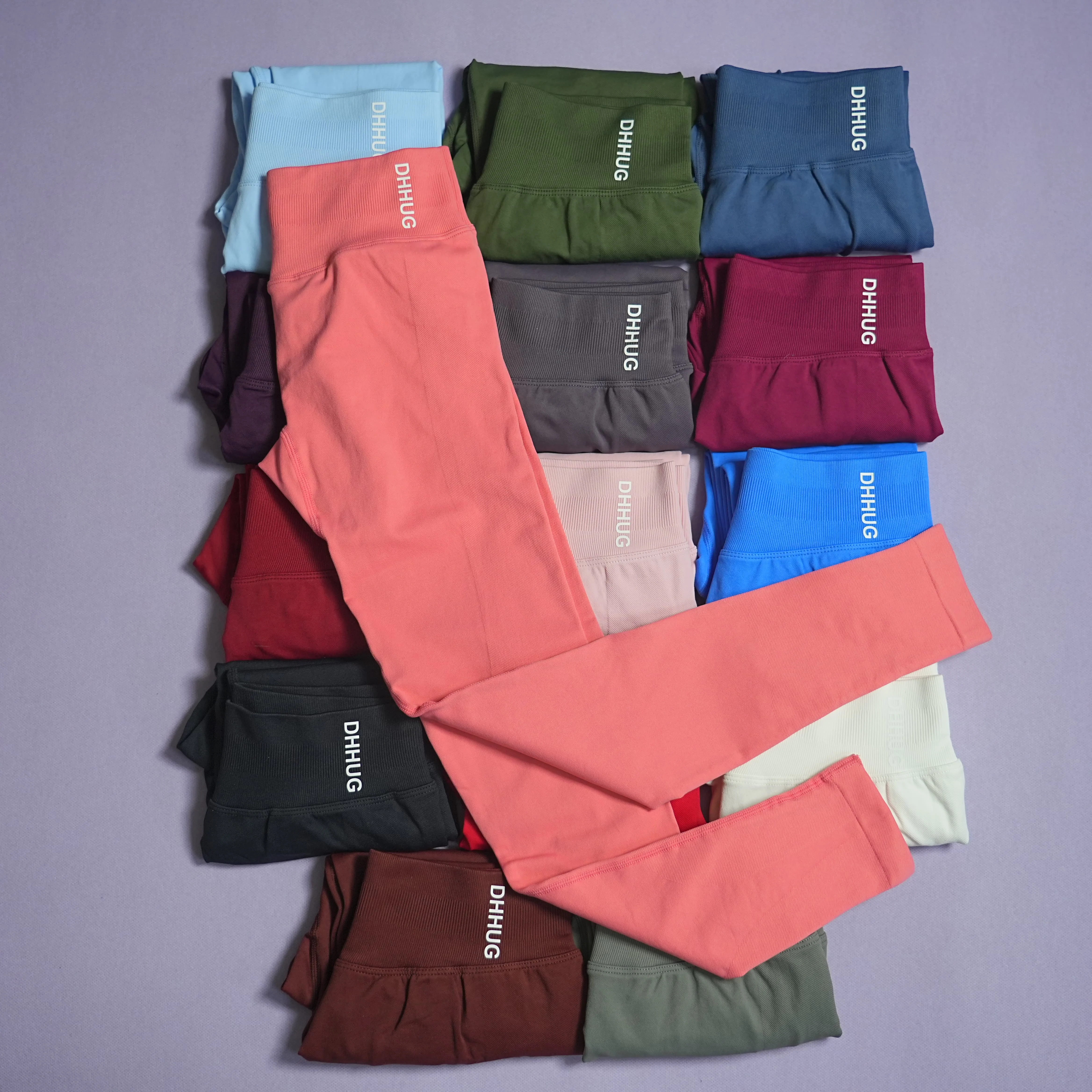 Pantalones de Yoga DHHUG para Mujer, Levanta Glúteos, Sin Costuras, para Gimnasio, Entrenamiento, Running, Fitness, Compresión Deportiva