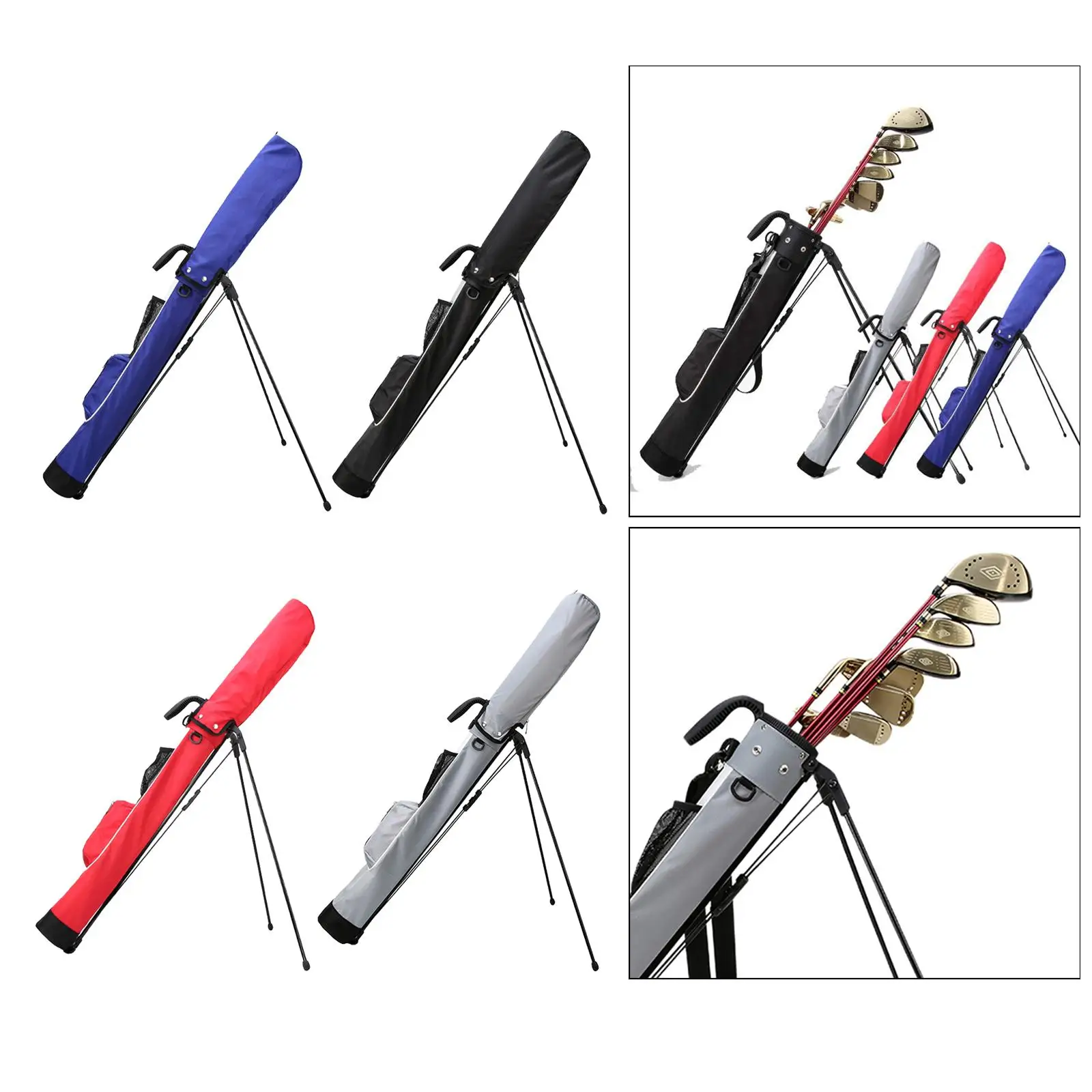 

Сумка-чехол для клюшек для гольфа, различные цвета, легкая (1,025 кг), сумка для переноски