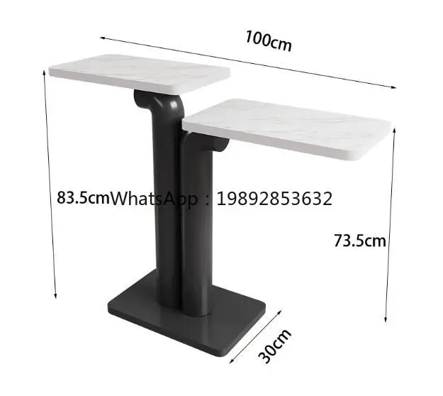 ZZ Light Luxury Entryway Table Ultra Narrow Creative Entryway Console الراقية غرفة المعيشة المدخل الإنترنت المشاهير #6