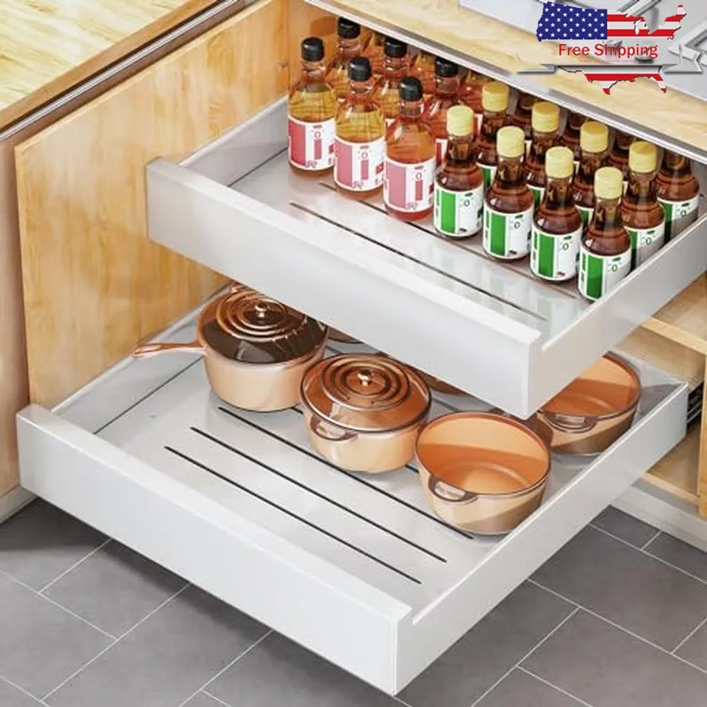 Under Sink Pull-Out Cabinet Organizer 21