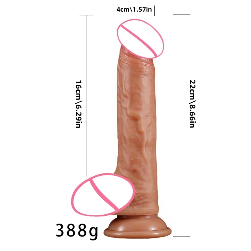 Realistic Simulation Big Dildo with Strap Penis Sex Toy Female Vaginal Anal Masturbator Dick With Suction Cup for Women Massage