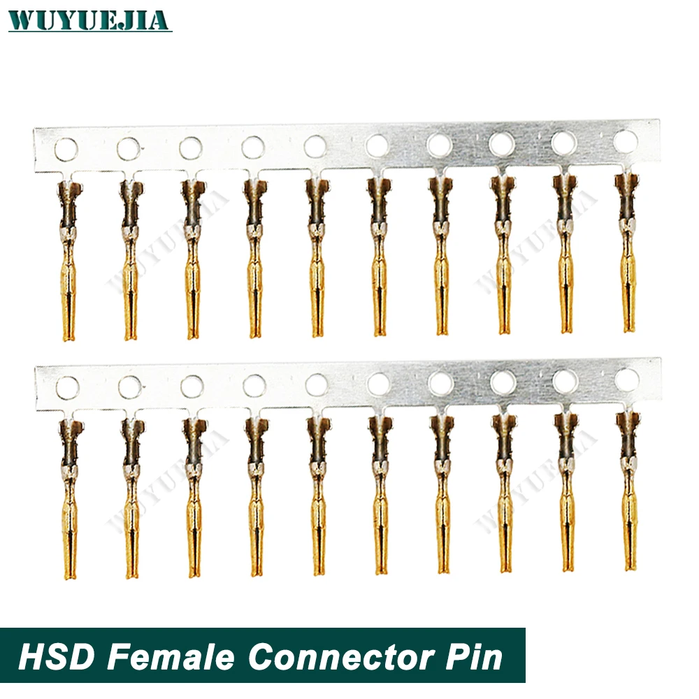 

10 / 20Pcs HSD LVDS Connector Female Pins Automobile Audio and Video High-Speed Adapter Vehicle Shielded Wire Connector Terminal