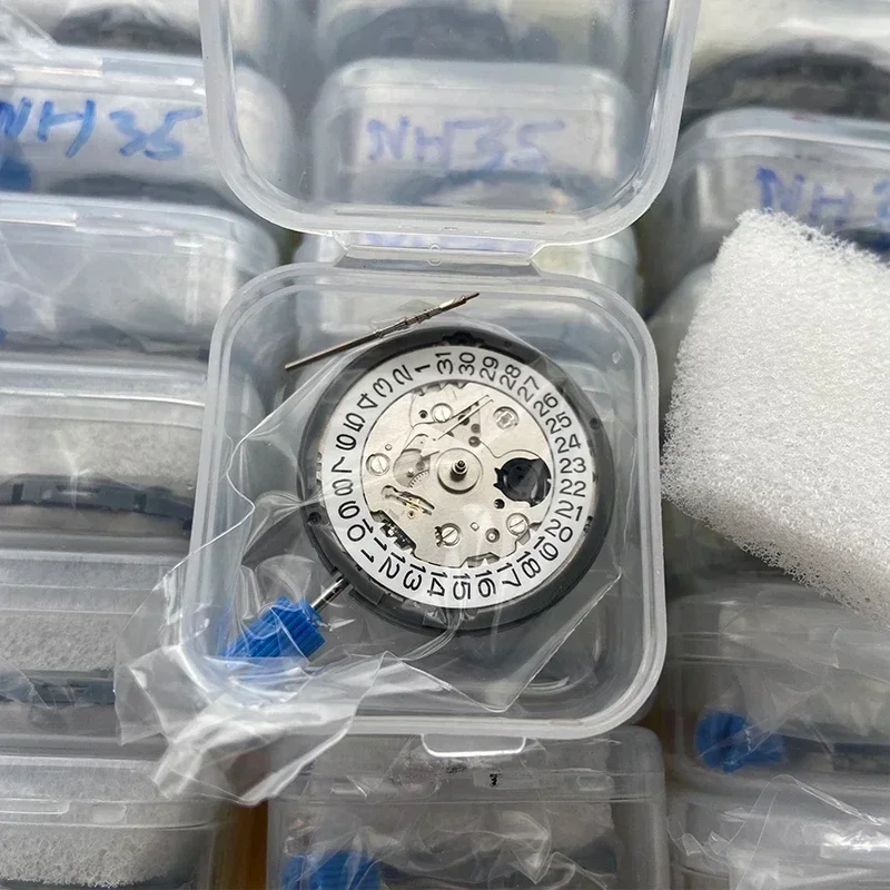 

Japan Brand New TMI NH35 Automatic Mechanical Movement High Accuracy 24 Jewels Mod Watch Replacement NH35A Date at 3:00
