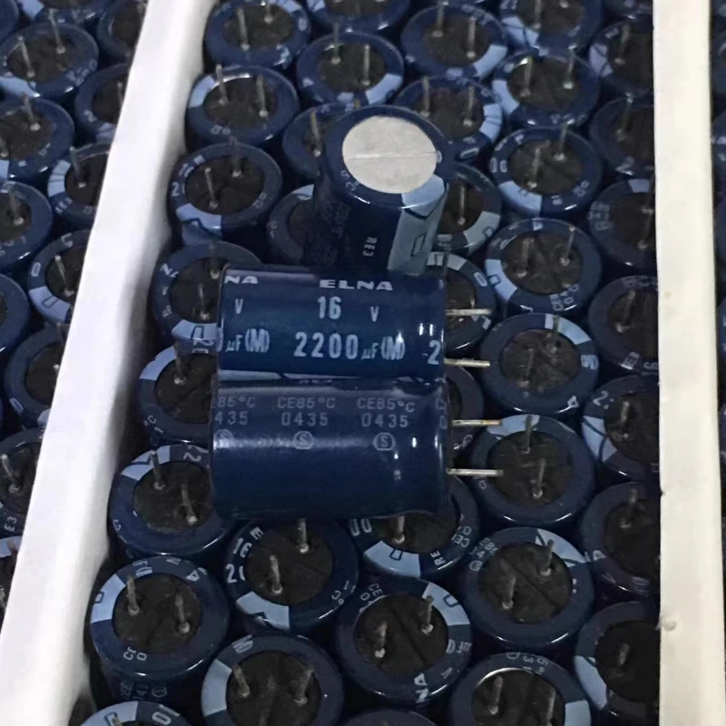 5 STKS/PARTIJ 16 V 2200 UF RE3 Koorts Audio Filtering Elektrolytische Condensator