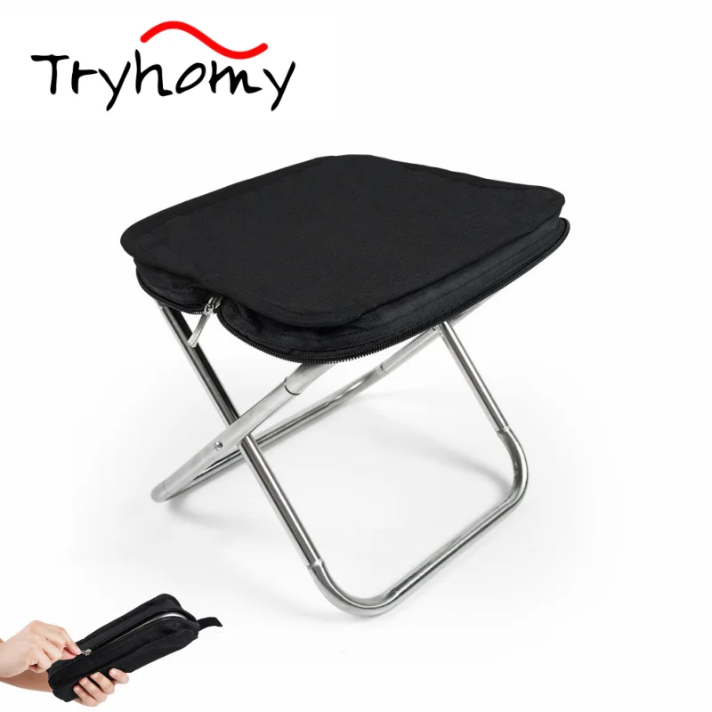 

Outdoor Folding Stool Portable Detachable Pocket Chair Sketching Chair Matzah Bench Folding Fishing Camping Chair New