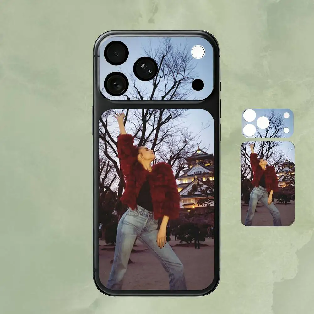 

Actor S-Sofia C-Carson Back Cover Decal Protective Sticker For Iphone17 Pro Max Skin Sticker Back Protective Decorative Stickers