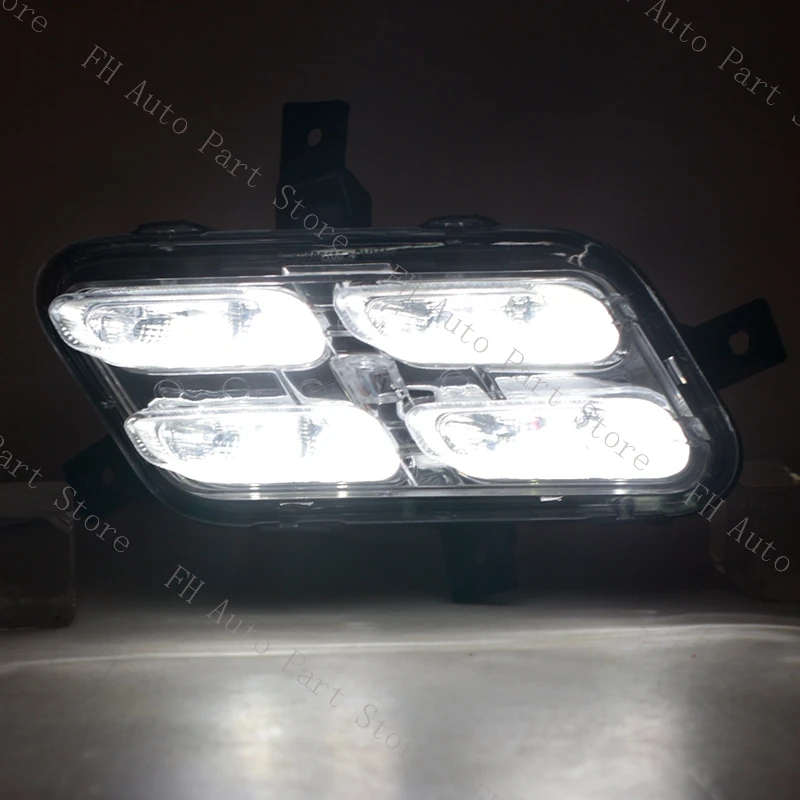 Front Bumper Daytime Running Drive Light Lamp For Chery Jetour X70 X70S X90 X95 2018 2019 2020 2021 Foglight Foglamp