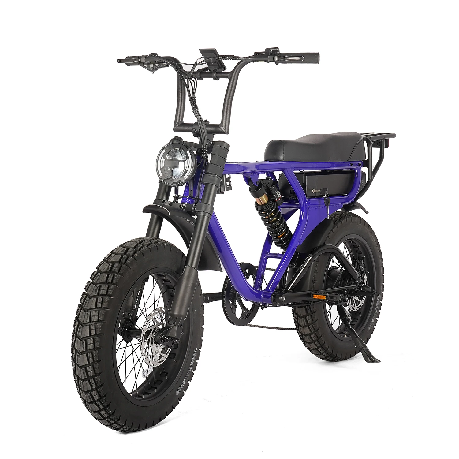 

Electric Mountain Bike Full Suspension 20Inch 1000W Fat Tire Adult E-Bike