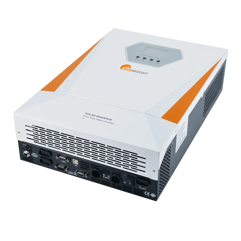 SUNBOOST Comprehensive Support Hybrid MPPT Solar Power Inverter 3KW 4KW 5KW 6KW 230V DC/AC 48V Inverter