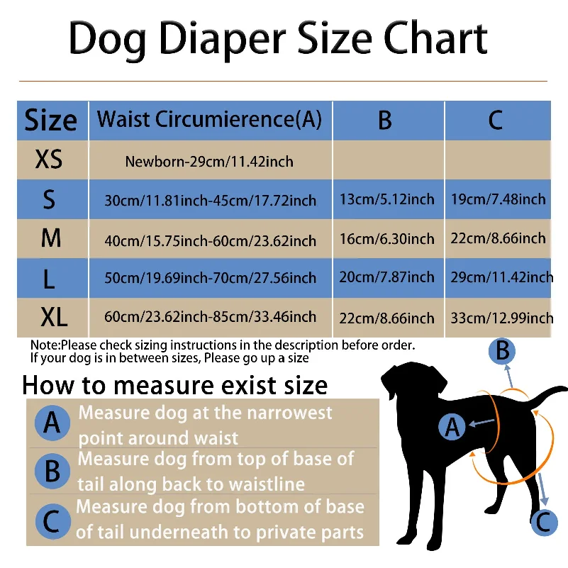 Washable Reusable Dog Diapers Physiological Pants Cute Cartoon Print Female Dog Diaper Adjustable Dog Sanitary Panties view 2
