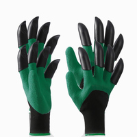 Horticultural Gloves With Claws, Suitable For Digging And Gardening, Suitable For Hand Protection In Plantation And Yard Work