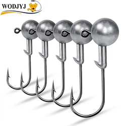 1g 2g 3g 4g 5g 10g 20g 22g 25g 28g crank Jig head hook fishing hook head Jig lure hard bait soft worm jig hook for fishing