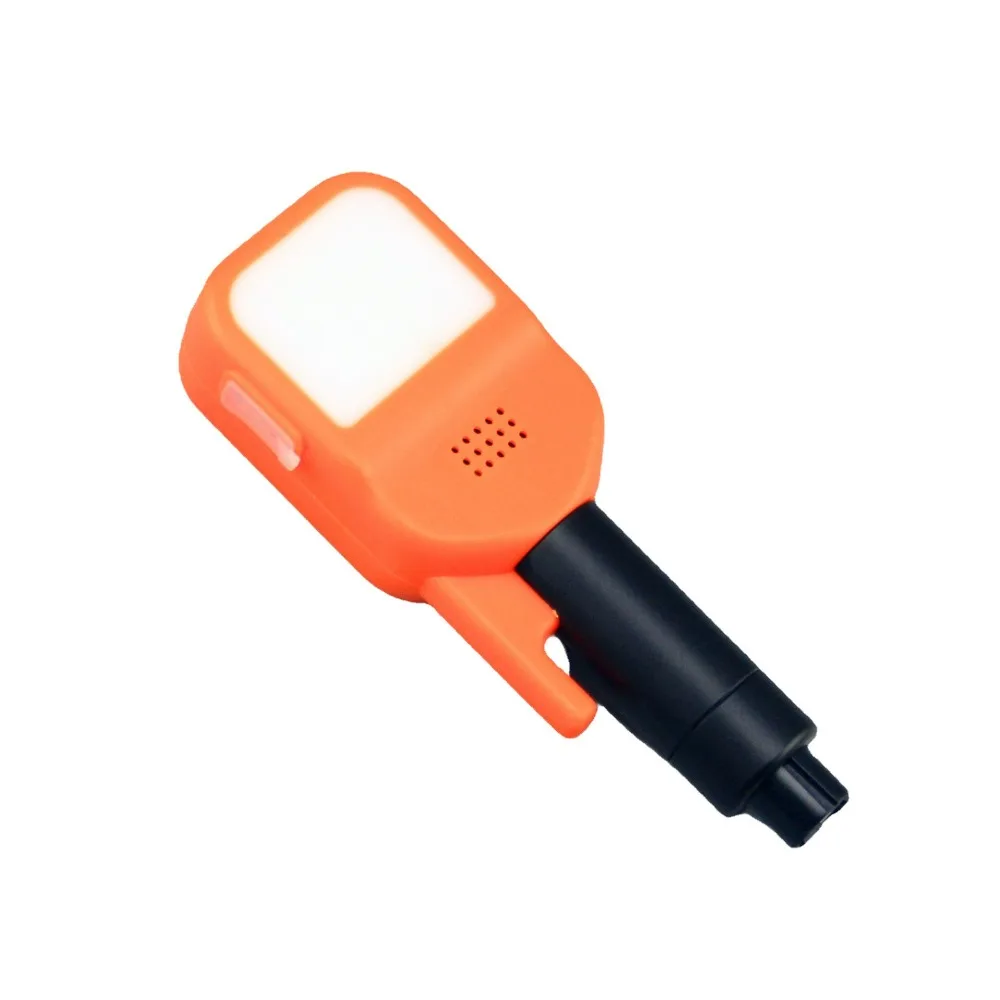 Multi-functional Car-mounted Safety Hammer Window Breaker Sound & Light Alarm Seatbelt Cutter Emergency Escape Self-rescue Tool