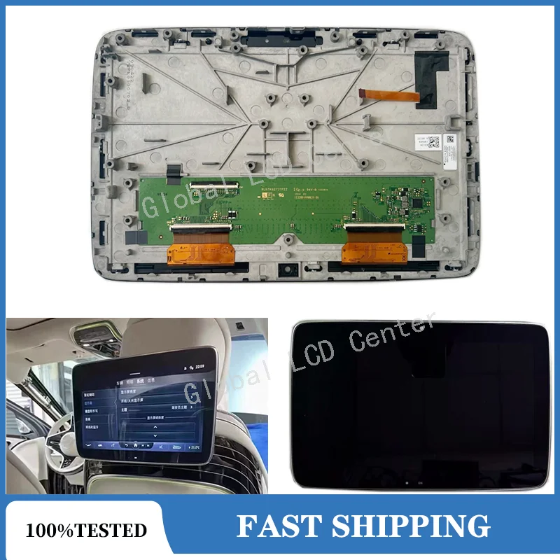 Original 11.6 inch LS116T5LX01 LS116T5LX01B For Benz W223 W222 W167 S Class Car Rear headrest entertainment LCD screen