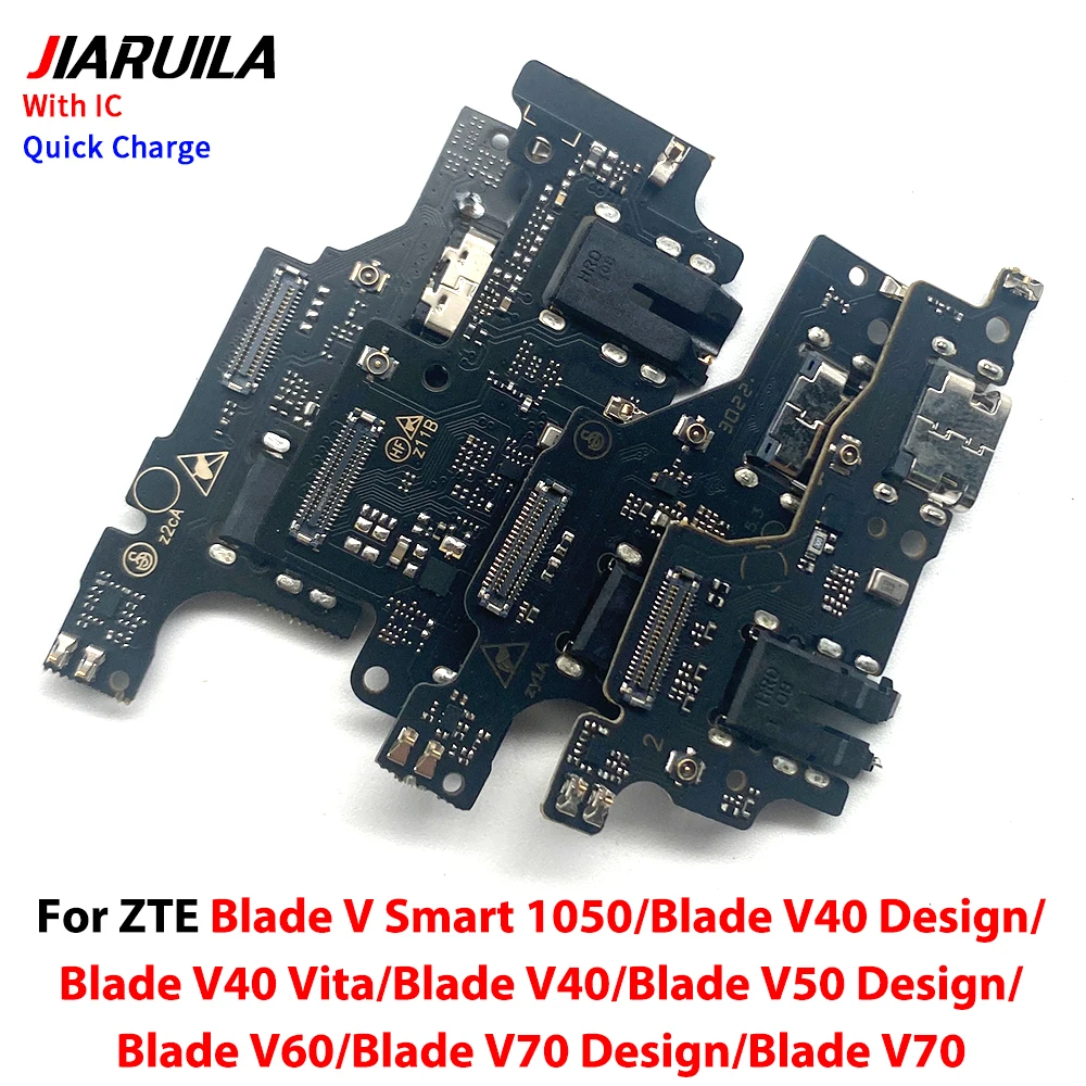20 piezas, para ZTE Blade V Smart V40 V50 V60 V70 V2020 Design Vita Smart, conector de puerto de carga USB