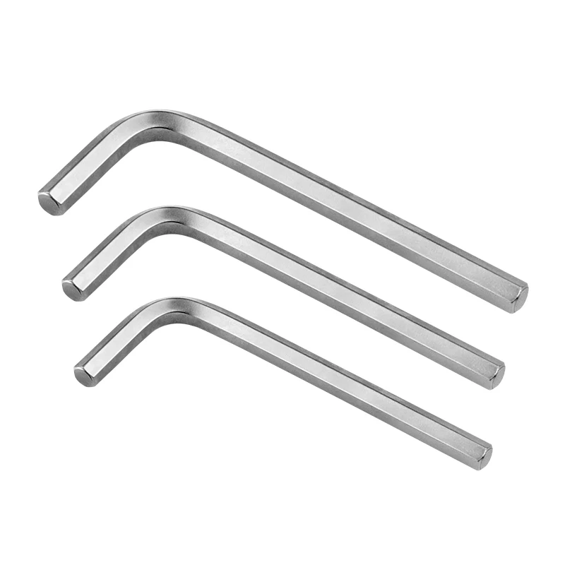 8 pz 10 pz 0.5-10mm Mini esagonale esagonale catena chiave a brugola Set chiave cacciavite Kit strumento in acciaio legato