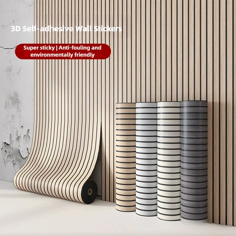 Room DecorationSelf-Adhesive Foam 3D Wall Sticker, Brick Wallpaper, Waterproof DIY Decorative Panel For Ceiling, Living Room, Re