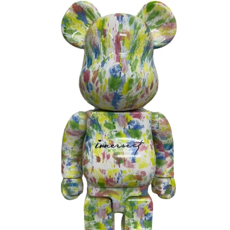 Bearbrick400 brutalny niedźwiedź kolorowe ozdoby lalka miś prezenty