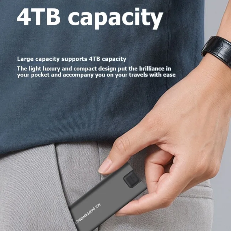 newA10R TypeC3.1 Dual Protocol 10G Hard Disk Box NVMe/NGFF Dual Protocol Mobile Solid State Laptop Hard Disk Box