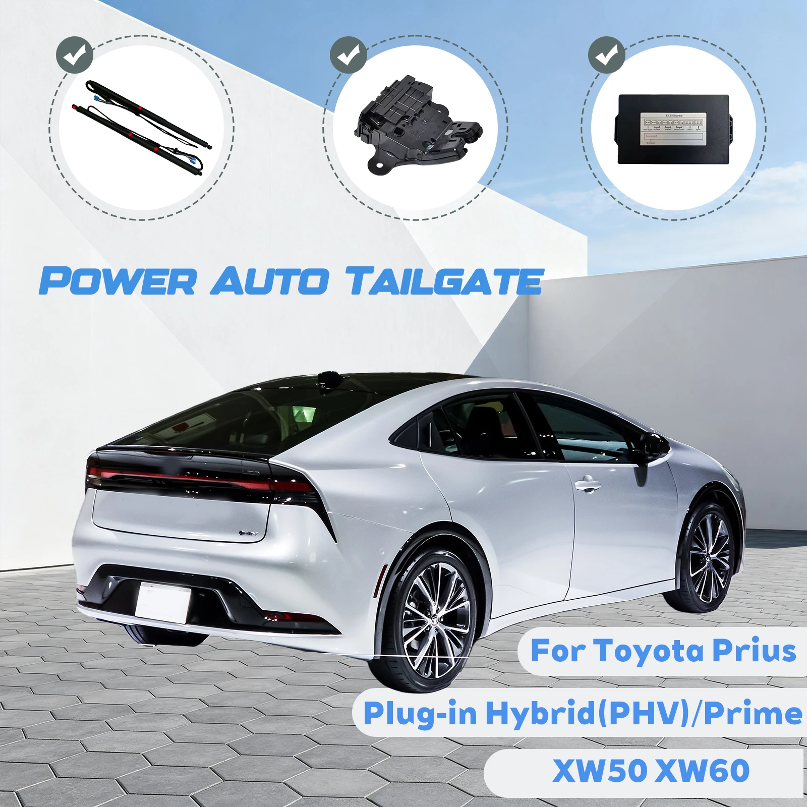 For Toyota Prius Plug-in Hybrid(PHV)/Prime XW50 XW60 Car Automatic Lifting kit Opening Trunk Intelligent Electric Lift Tailgate