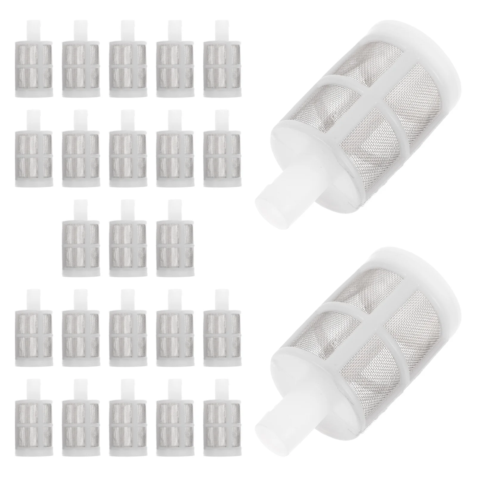 

25Pcs Water Pump Filter Hose Connection Spray Internal Filter for Garden Agricultural Irrigation Greenhouse Home Gardening 10mm