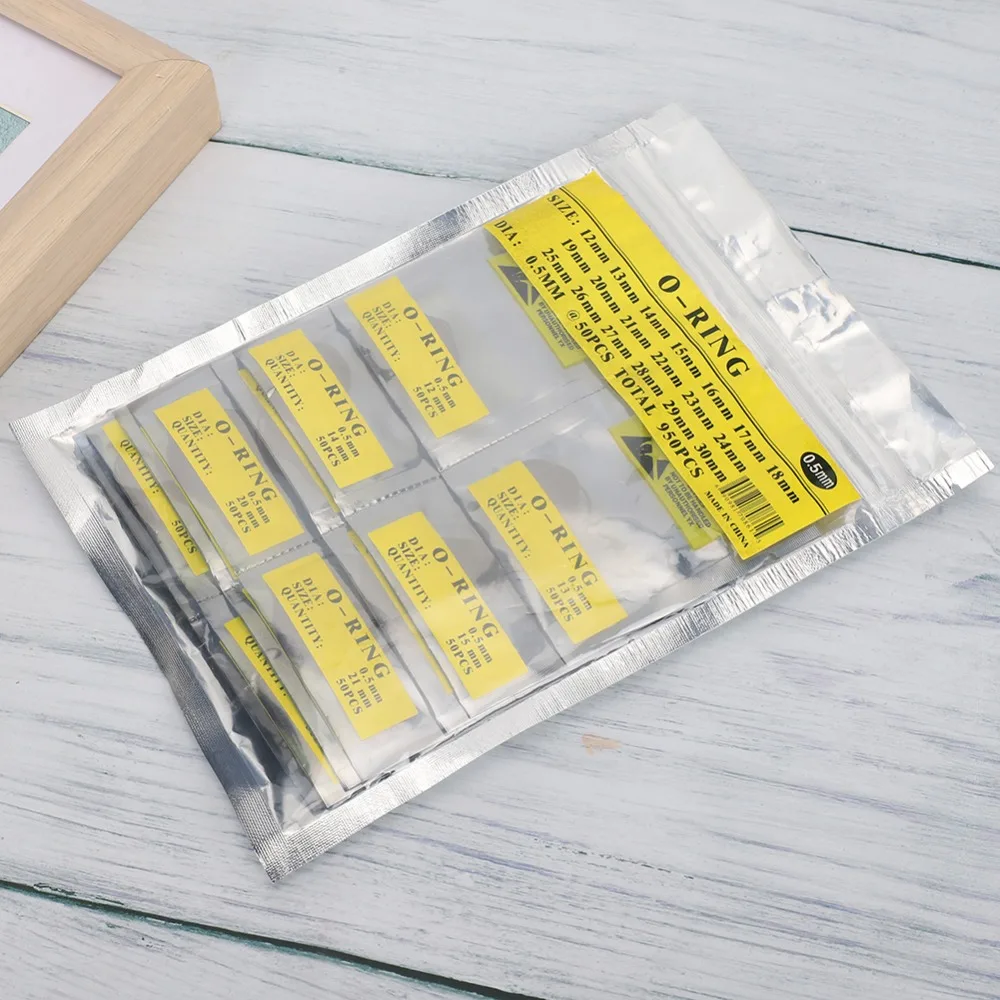 Waterproof Round Watch Gaskets Rubber Sealing 0.6mm Thickness Rubber Seal Washers 0.7mm Thickness 0.5mm Thickness